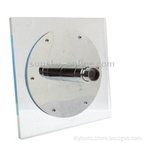 Organic Glass Temperature Sensor, 3-Color Blue/Pink/Red, LED Shower Head